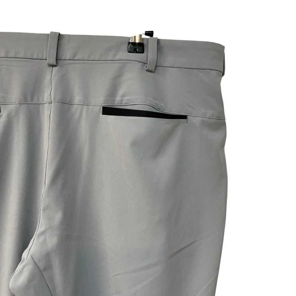 Nike Golf Tour Performance Gray Stretch Pants Slash Pockets 38 x 34 Vented